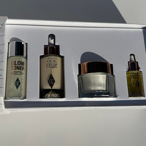 Charlotte Tilbury 4 Magic Steps Skincare Kit Charlotte's Magic Cream Serum +More - Picture 14 of 16